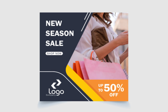 Boost Engagement with Discount Sale Social Media Post Design