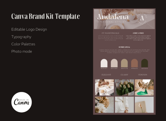 Build a Cohesive Brand Identity with a Brand Kit Template