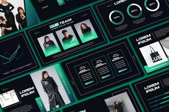 Business Powerpoint Template 2024: A Modern Edge for Your Pitch
