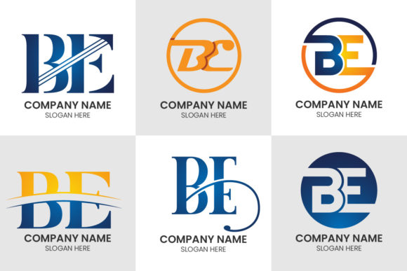 Designing a Timeless Brand Identity with Monogram Letter B E