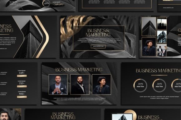 Luxury PowerPoint Template: Elevate Your Visual Storytelling