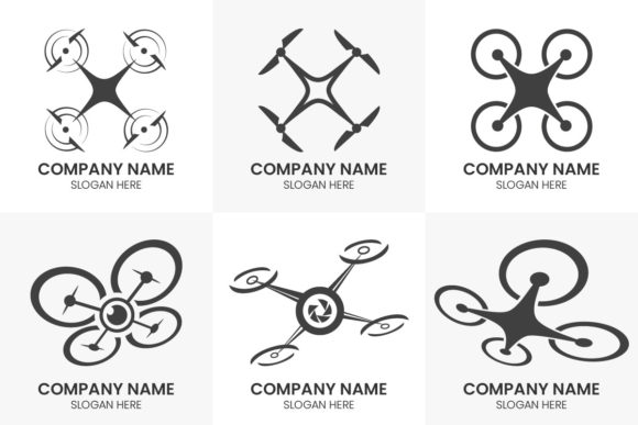 Modernizing Your Brand with Drone Service Company Logo Sign Symbol